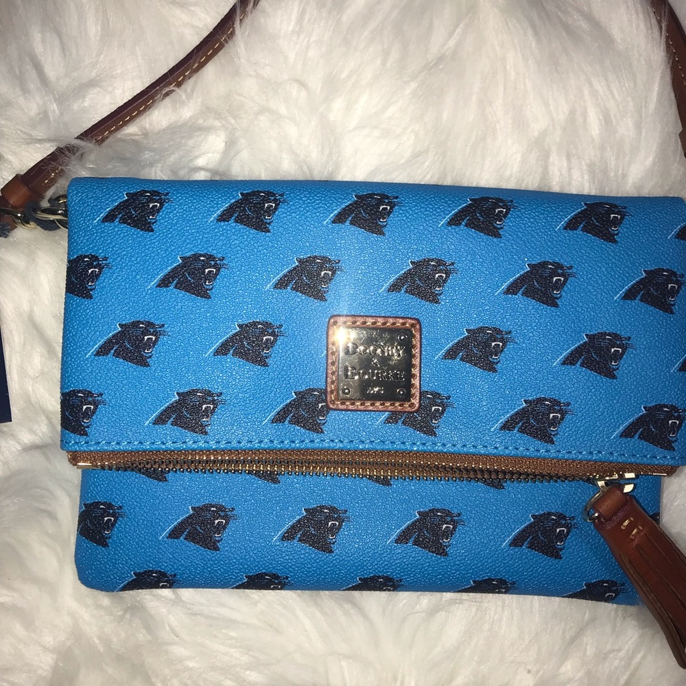 Dooney & Bourke Carolina Panthers Crossbody NWT - Picture 2 of 6